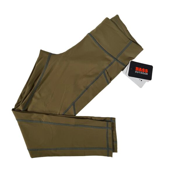 Bass Outdoor Women’s Rover Ankle-Length Legging - Olive Green - Size Small - NWT - Picture 1 of 5